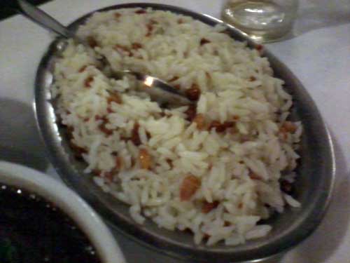 Restaurante Cateretê - arroz com alho